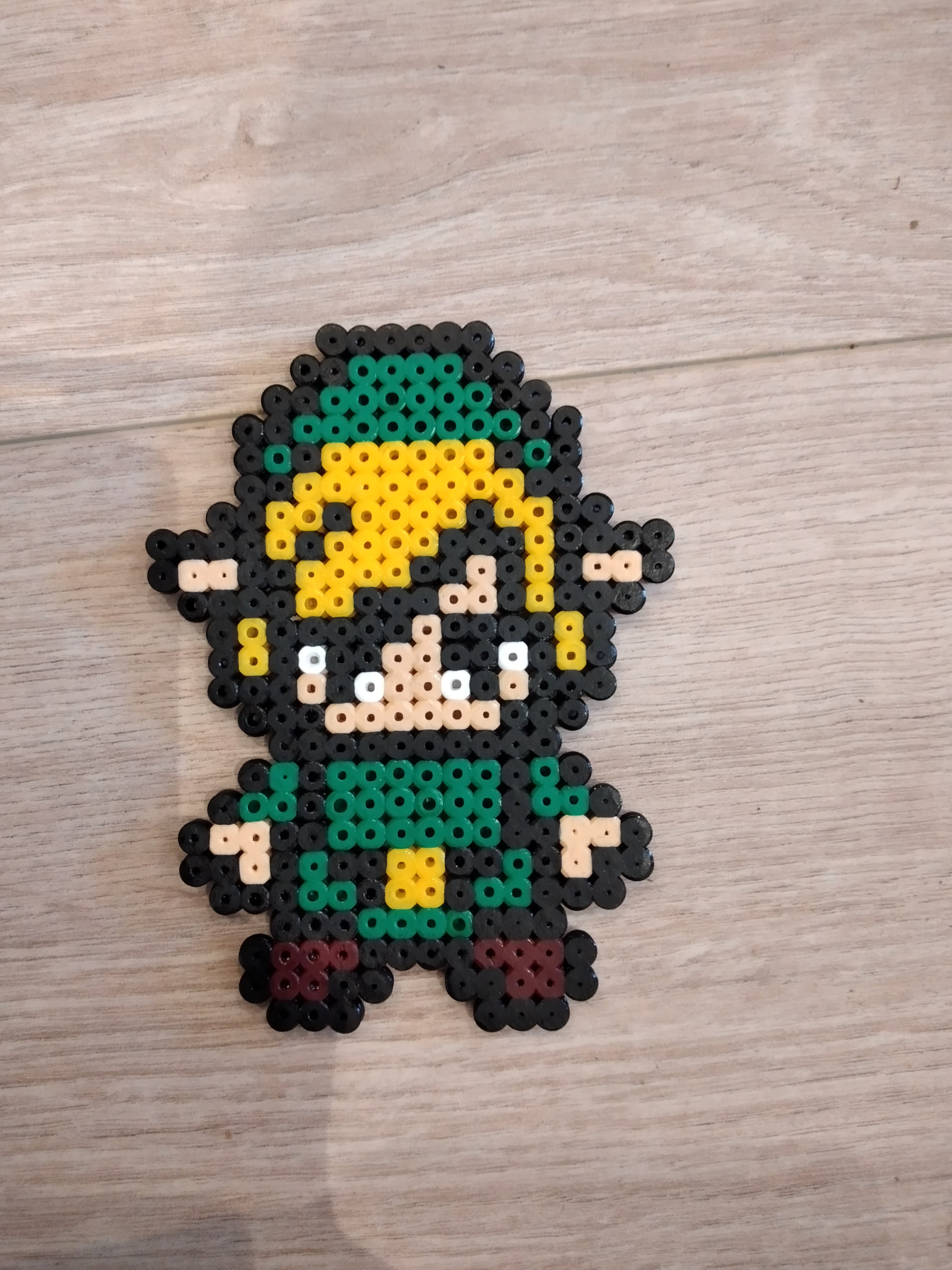 The Legend of Zelda Link Pixel Art Perler Beads Bügelperlen