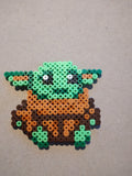 Baby Yoda Pixel Art Perler Beads Bügelperlen