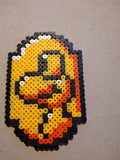 Yoshi Coin Pixel Art Perler Beads Bügelperlen