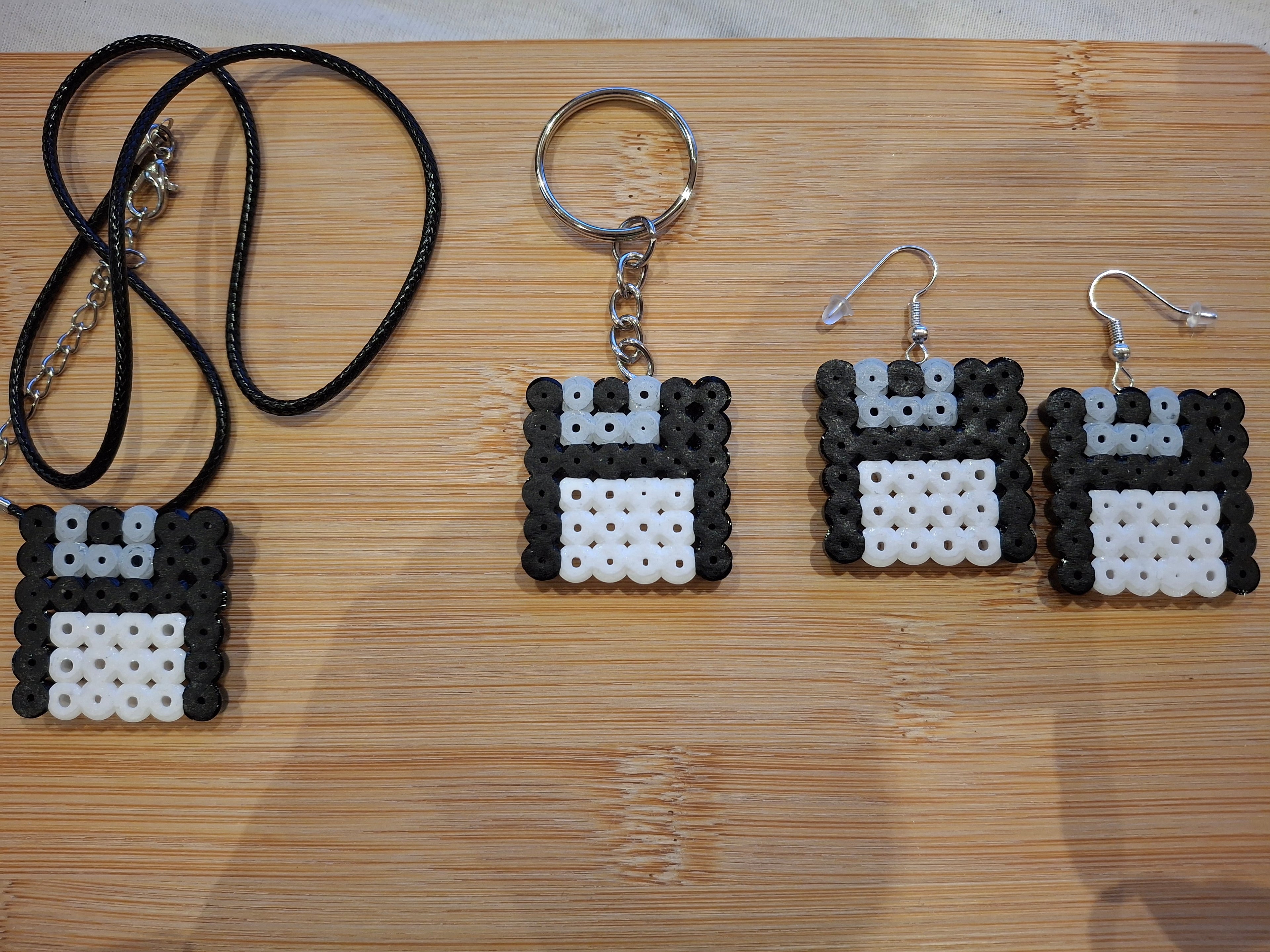 Diskette Floppy Disk Pixel Art Ohrringe Earrings