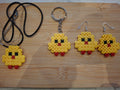 Küken Chick Pixel Art Halskette Necklace