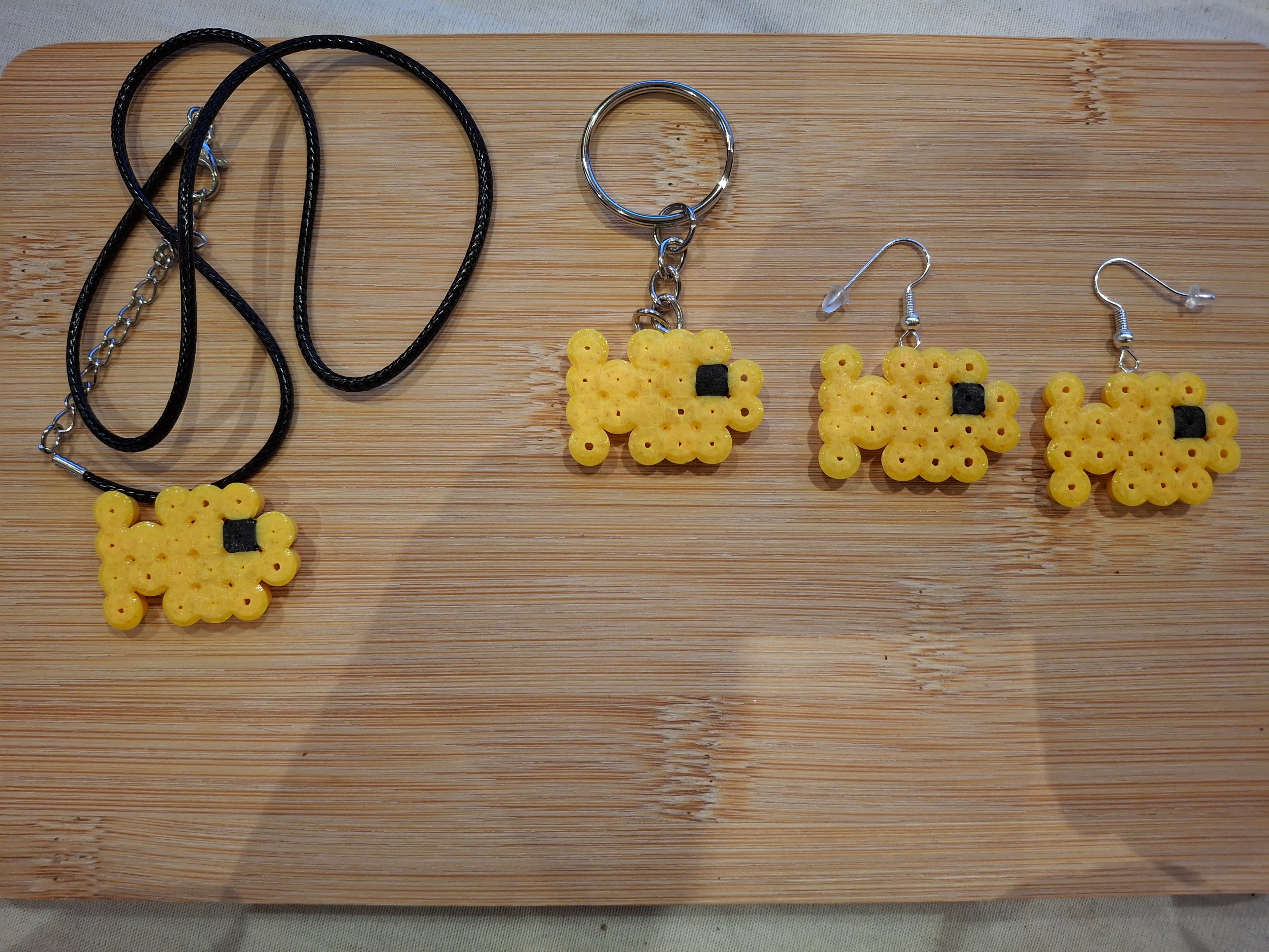 Goldfisch Goldfish Pixel Art Ohrringe Earrings