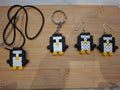 Pinguin Penguin Pixel Art Halskette Necklace