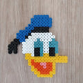 Donald Duck Disney Pixel Art Perler Beads Bügelperlen
